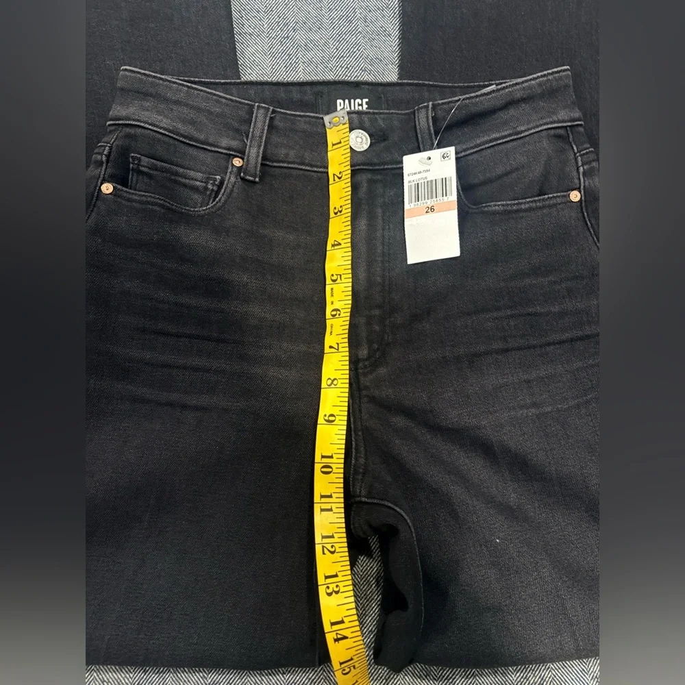 Paige Anessa  Wide Leg Jean | color: black lotus | size: 26 - Picture 5 of 8